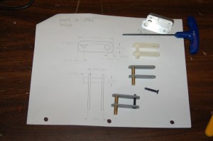 New throttle pawl parts & drawing